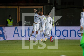 2022-04-05 - Forte benevento celebrates a gol 2-0 - REGGINA 1914 VS BENEVENTO CALCIO - ITALIAN SERIE B - SOCCER