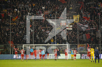 2022-04-05 - Cremonese celebrates at the end pf the game - US CREMONESE VS US ALESSANDRIA - ITALIAN SERIE B - SOCCER