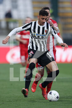 2022-04-06 - Michele Collocolo (Ascoli Calcio 1898) in action - AC MONZA VS ASCOLI CALCIO - ITALIAN SERIE B - SOCCER