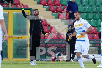 2022-04-18 - the coach Fabio Grosso (Frosinone) - TERNANA CALCIO VS FROSINONE CALCIO - ITALIAN SERIE B - SOCCER