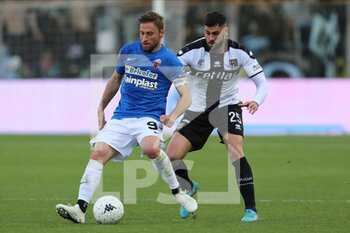 2022-04-18 - Federico Dionisi of ASCOLI CALCIO in action during the Serie B match between Parma Calcio and Ascoli Calcio at Ennio Tardini on April 18, 2022 in Parma, Italy. - PARMA CALCIO VS ASCOLI CALCIO - ITALIAN SERIE B - SOCCER