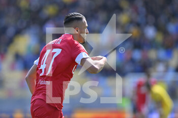 2022-04-25 - Dany Mota of A.C. Monza during the 36th day of the Serie B Championship between Frosinone Calcio vs  A.C. Monza on 25th April 2022 at the Stadio Benito Stirpe in Frosinone, Italy. - FROSINONE CALCIO VS AC MONZA - ITALIAN SERIE B - SOCCER