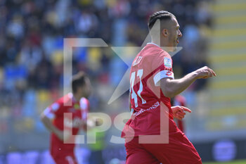 2022-04-25 - Dany Mota of A.C. Monza during the 36th day of the Serie B Championship between Frosinone Calcio vs  A.C. Monza on 25th April 2022 at the Stadio Benito Stirpe in Frosinone, Italy. - FROSINONE CALCIO VS AC MONZA - ITALIAN SERIE B - SOCCER