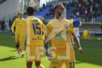 2022-04-25 - during the 36th day of the Serie B Championship between Frosinone Calcio vs  A.C. Monza on 25th April 2022 at the Stadio Benito Stirpe in Frosinone, Italy. - FROSINONE CALCIO VS AC MONZA - ITALIAN SERIE B - SOCCER