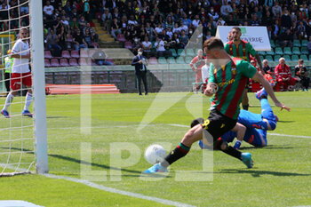 2022-04-30 - the gol of Donnarumma Alfredo (Ternana) - TERNANA CALCIO VS AC PERUGIA - ITALIAN SERIE B - SOCCER