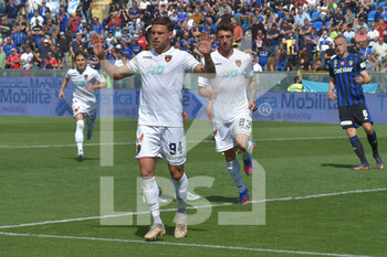 2022-04-30 - Daniele Liotti (Cosenza) after the goal of 1-1 - AC PISA VS COSENZA CALCIO - ITALIAN SERIE B - SOCCER