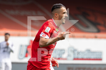 2022-04-30 - Dany Mota of AC Monza celebrates after scoring during the Serie B match between Ac Monza and Benevento at U Power Stadium on April 30, 2022 in Monza, Italy. - AC MONZA VS BENEVENTO CALCIO - ITALIAN SERIE B - SOCCER