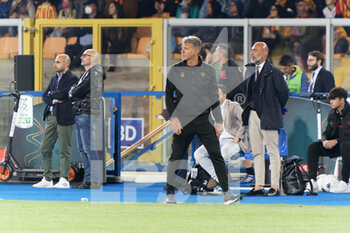 2022-05-06 - coach Marco Baroni (US Lecce) - US LECCE VS PORDENONE CALCIO - ITALIAN SERIE B - SOCCER