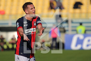 2022-01-30 - Marco Sala of CROTONE FC reaction during the Serie B match between Parma Calcio and Crotone FC at Ennio Tardini on January 30, 2022 in Parma, Italy. - PARMA CALCIO VS FC CROTONE - ITALIAN SERIE B - SOCCER