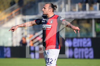 2022-01-30 - Vasile Mogos of CROTONE FC gesture during the Serie B match between Parma Calcio and Crotone FC at Ennio Tardini on January 30, 2022 in Parma, Italy. - PARMA CALCIO VS FC CROTONE - ITALIAN SERIE B - SOCCER