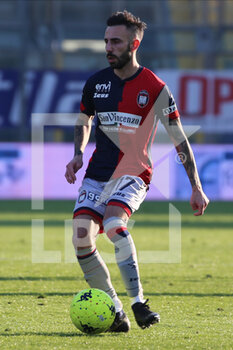2022-01-30 - Manuel Marras of CROTONE FC in action during the Serie B match between Parma Calcio and Crotone FC at Ennio Tardini on January 30, 2022 in Parma, Italy. - PARMA CALCIO VS FC CROTONE - ITALIAN SERIE B - SOCCER