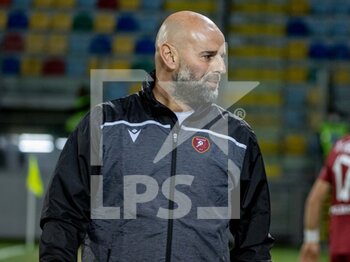2022-02-23 - Stellone Roberto coach Reggina  - FROSINONE VS REGGINA - ITALIAN SERIE B - SOCCER