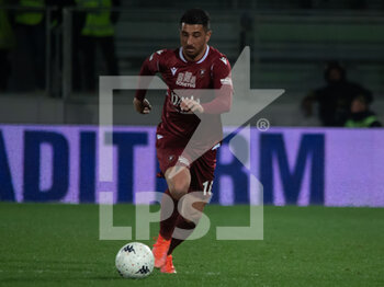 2022-02-23 - Nicola Bellomo Reggina carries the  ball  - FROSINONE VS REGGINA - ITALIAN SERIE B - SOCCER