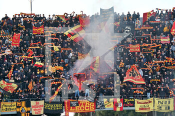 2022-02-20 - US Lecce supporters - US LECCE VS FC CROTONE - ITALIAN SERIE B - SOCCER