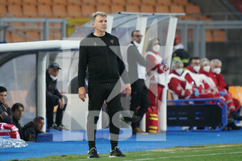 2022-02-20 - coach Marco Baroni (US Lecce) - US LECCE VS FC CROTONE - ITALIAN SERIE B - SOCCER