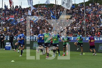 2022-05-21 - Players of Pisa during warmup - PLAY OFF - AC PISA VS BENEVENTO CALCIO - ITALIAN SERIE B - SOCCER