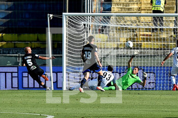 2022-05-21 - Ahmad Benali (Pisa) scores the goal of 1-0 - PLAY OFF - AC PISA VS BENEVENTO CALCIO - ITALIAN SERIE B - SOCCER