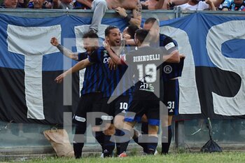 2022-05-29 - Players of Pisa celebrate after the goal of 1-0 - PLAY OFF - AC PISA VS AC MONZA - ITALIAN SERIE B - SOCCER