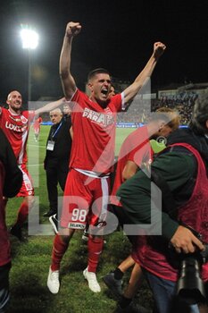2022-05-29 - Lorenzo  Pirola (Monza) celebrates at the end of the match - PLAY OFF - AC PISA VS AC MONZA - ITALIAN SERIE B - SOCCER