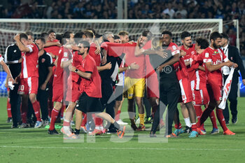 2022-05-29 - Players of Monza celebrate at the end of the match - PLAY OFF - AC PISA VS AC MONZA - ITALIAN SERIE B - SOCCER