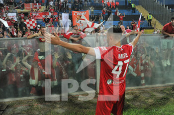 2022-05-29 - Dany Mota Carvalho (Monza) celebrates at the end of the match - PLAY OFF - AC PISA VS AC MONZA - ITALIAN SERIE B - SOCCER