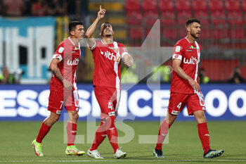 2022-05-26 - Dany Mota (AC Monza) celebrates after scoring his side's first goal of the match - PLAY OFF - AC MONZA VS AC PISA - ITALIAN SERIE B - SOCCER