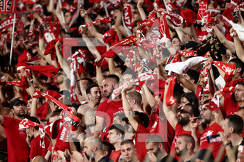 2022-05-26 - AC Monza supporters hold up their scarves - PLAY OFF - AC MONZA VS AC PISA - ITALIAN SERIE B - SOCCER