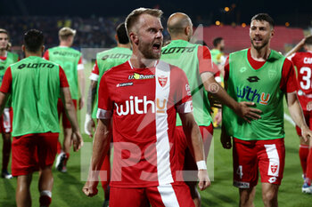 2022-05-26 - Christian Gytkjaer (AC Monza) celebrates after scoring his side's second goal of the match - PLAY OFF - AC MONZA VS AC PISA - ITALIAN SERIE B - SOCCER
