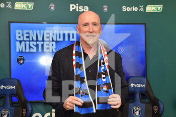 2022-07-06 - New head coach of Pisa Sporting Club Rolando Maran - PRESENTATION OF THE NEW AC PISA HEAD COACH ROLANDO MARAN - ITALIAN SERIE B - SOCCER