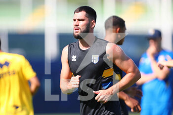 2022-07-05 - Elias Cobbaut of PARMA CALCIO in action during the training session on July 5, 2022 in Collecchio (PR), Italy. - TRAINING SESSION OF PARMA CALCIO - ITALIAN SERIE B - SOCCER