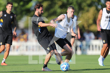 19/07/2022 - Franco Vazquez of Parma Calcio in action during the training session on July 19, 2022 in Collecchio (PR), Italy. - PARMA CALCIO PRE-SEASON TRAINING SESSION - ALTRO - CALCIO