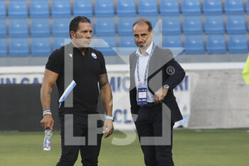 14/08/2022 - Joe Tacopina Chairman of Spal and Fabio Lupo Sport Director of Spal during Spal vs Reggina, 1° Serie BKT 2022-23 game at Paolo Mazza stadium in Ferrara, Italy, on August 14, 2022. - SPAL VS REGGINA 1914 - SERIE B - CALCIO