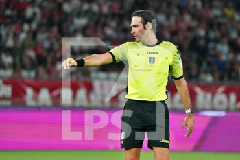 2022-08-19 - the referee Giacomo Camplone of Pescara - SSC BARI VS PALERMO FC - ITALIAN SERIE B - SOCCER