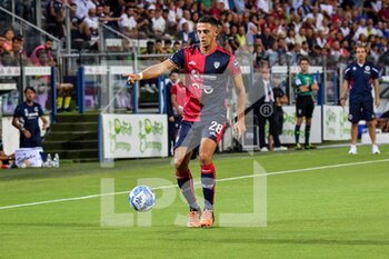 2022-08-21 - Gabriele Zappa of Cagliari Calcio - CAGLIARI CALCIO VS AS CITTADELLA - ITALIAN SERIE B - SOCCER