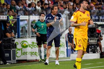 2022-08-21 - Edoardo Gorini Mister of A.S. Cittadella - CAGLIARI CALCIO VS AS CITTADELLA - ITALIAN SERIE B - SOCCER