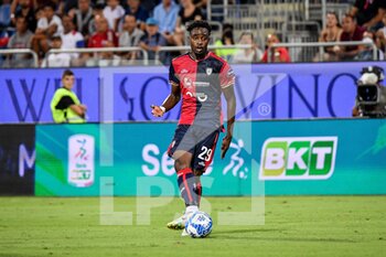 2022-08-21 - Antoine Makoumbou of Cagliari Calcio - CAGLIARI CALCIO VS AS CITTADELLA - ITALIAN SERIE B - SOCCER