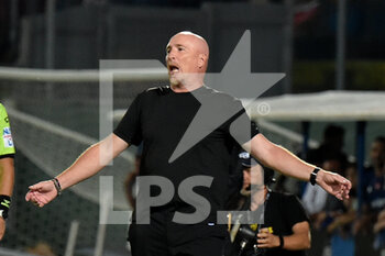 2022-08-28 - Head coach of Pisa Rolando Maran disappointent - AC PISA VS GENOA CFC - ITALIAN SERIE B - SOCCER