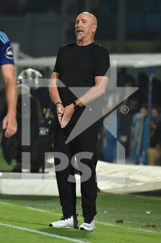 2022-08-28 - Head coach of Pisa Rolando Maran disappointment - AC PISA VS GENOA CFC - ITALIAN SERIE B - SOCCER