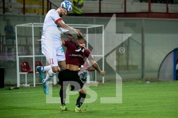 2022-08-28 - Tommaso D'orazio Sud Tirol head shot - REGGINA 1914 VS FC SUDTIROL - ITALIAN SERIE B - SOCCER