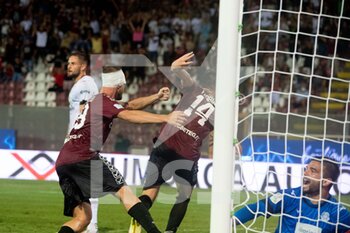 2022-08-28 - Fabbian Reggina scores a gol 1-0 - REGGINA 1914 VS FC SUDTIROL - ITALIAN SERIE B - SOCCER