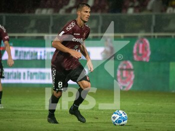 2022-08-28 - Crisetig Lorenzo reggina carries the ball  - REGGINA 1914 VS FC SUDTIROL - ITALIAN SERIE B - SOCCER