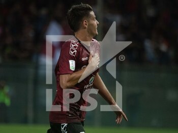 2022-08-28 - Pierozzi Niccolò celebrates a gol 3-0 - REGGINA 1914 VS FC SUDTIROL - ITALIAN SERIE B - SOCCER