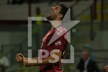 2022-08-28 - Lombardi Alessandro reggina celebrates a gol 4-0 - REGGINA 1914 VS FC SUDTIROL - ITALIAN SERIE B - SOCCER