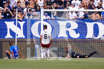 2022-09-03 - Florian Aye (Brescia FC) scores the goal - BRESCIA CALCIO VS AC PERUGIA - ITALIAN SERIE B - SOCCER