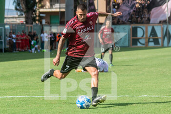 2022-09-03 - Menez Jeremy reggina shot  - REGGINA 1914 VS PALERMO FC - ITALIAN SERIE B - SOCCER