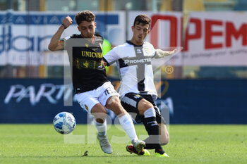 2022-09-10 - Enrico Delprato (Parma Calcio) and Raul Moro (Ternana Calcio) - PARMA CALCIO VS TERNANA CALCIO - ITALIAN SERIE B - SOCCER