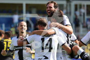 2022-09-10 - Roberto Inglese (Parma Calcio) celebrates after scoring a goal  - PARMA CALCIO VS TERNANA CALCIO - ITALIAN SERIE B - SOCCER