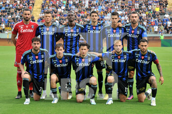 2022-09-10 - Players of Pisa line up - AC PISA VS REGGINA 1914 - ITALIAN SERIE B - SOCCER