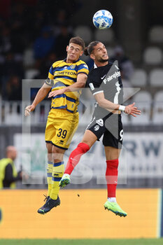 2022-09-17 - Alessandro Circati (Parma Calcio) and Pedro Mendes (Ascoli Calcio) - ASCOLI CALCIO VS PARMA CALCIO - ITALIAN SERIE B - SOCCER