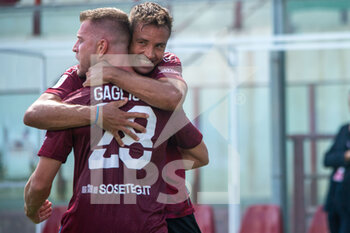 2022-09-17 - Gagliolo Riccardo Reggina celebrates  a gol 1-0 - REGGINA 1914 VS AS CITTADELLA - ITALIAN SERIE B - SOCCER